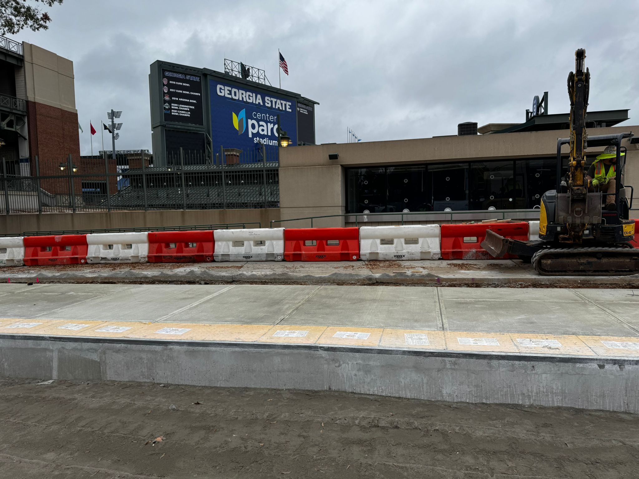 Center Parc Stadium Platform